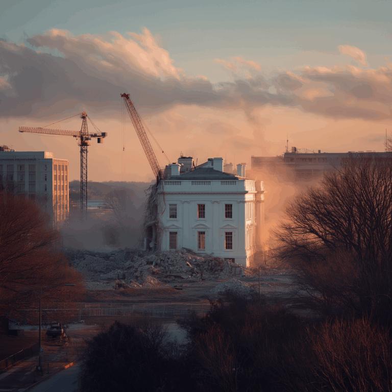 Der East Wing ist Geschichte: Trumps White House Ballroom und die Rechtskurve Amerikas